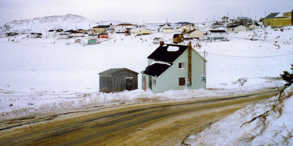 Twillingate, februari 2003. Copyright (c) 2003 Edwin Neeleman