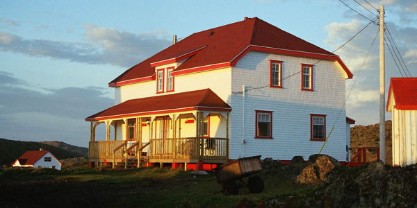 Quirpon Lighthouse Inn. Copyright © 2006 Edwin Neeleman