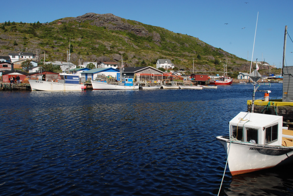 Petty Harbour, September 2008. Copyright © 2008, Edwin Neeleman