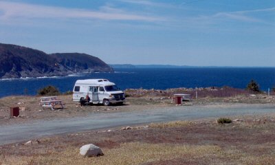 La Scie, Island Cove RV Park, May 2004. Copyright © 2004 Edwin Neeleman